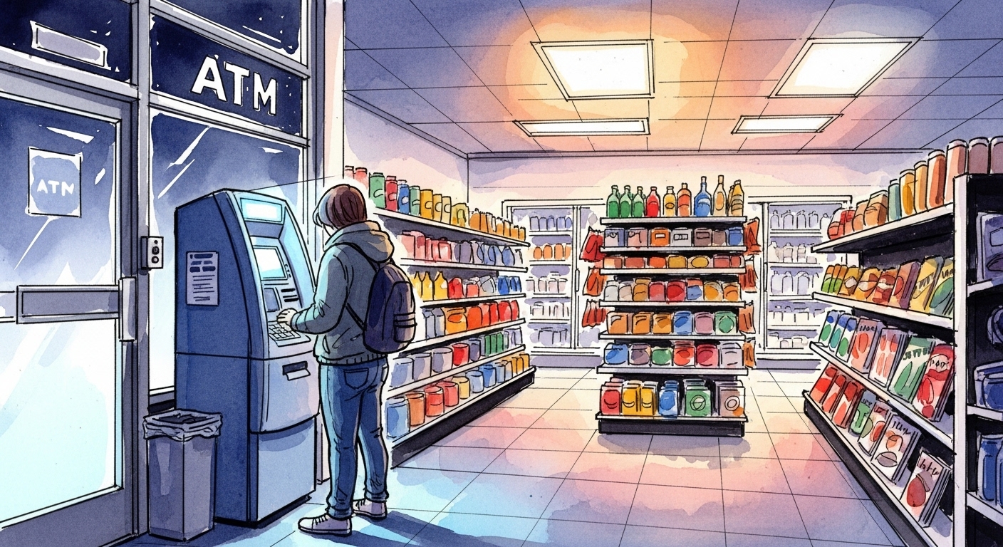 ファミマのATM利用時間を把握して、日常の銀行手続きを楽に