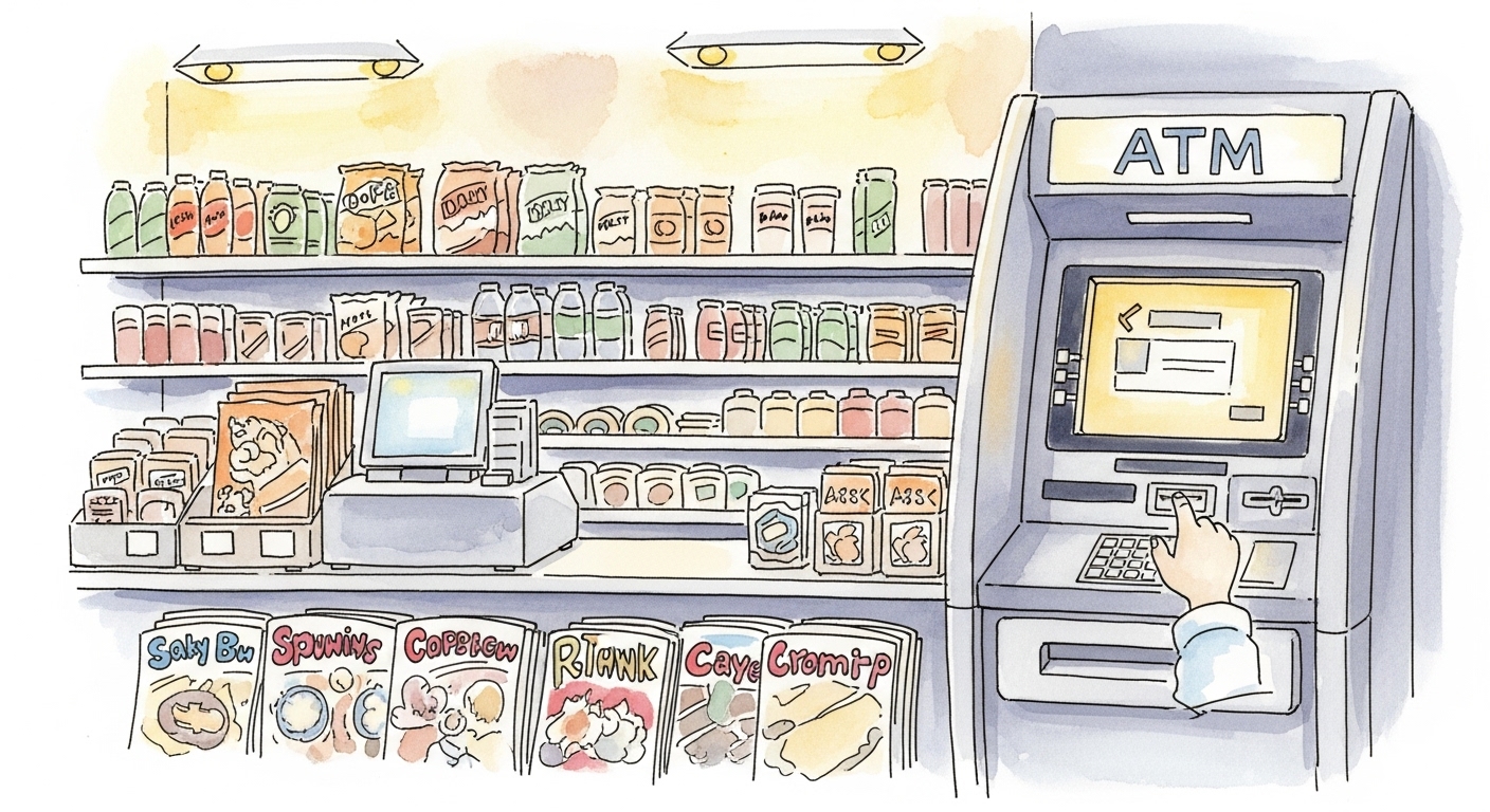 預け入れの手順をマスターして、時間を有効活用