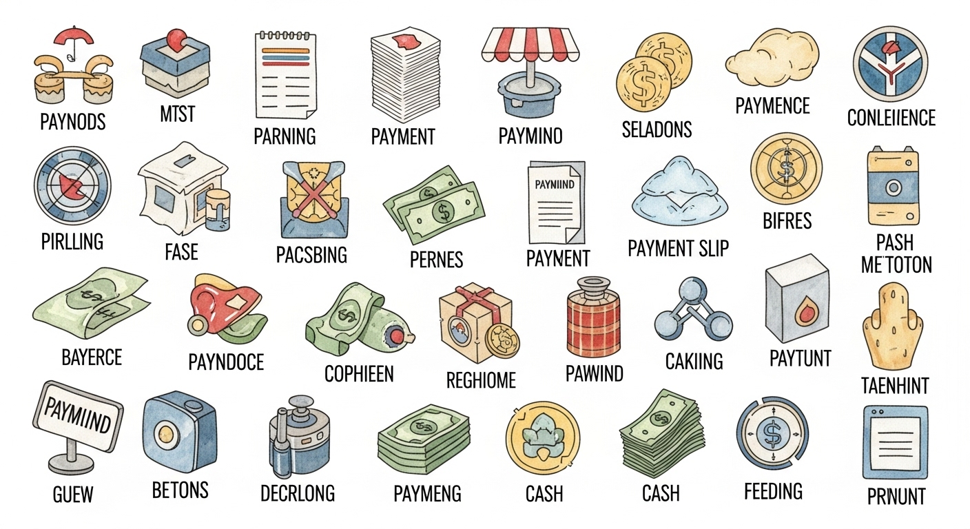 コンビニ払込票の現金以外支払いについてまとめます。