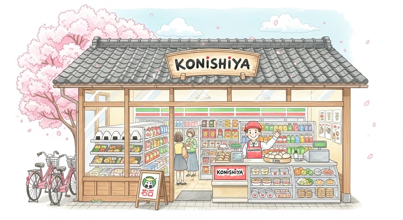 茨城県大子町のユニークなコンビニエンスストア小西屋を楽しく探訪しよう