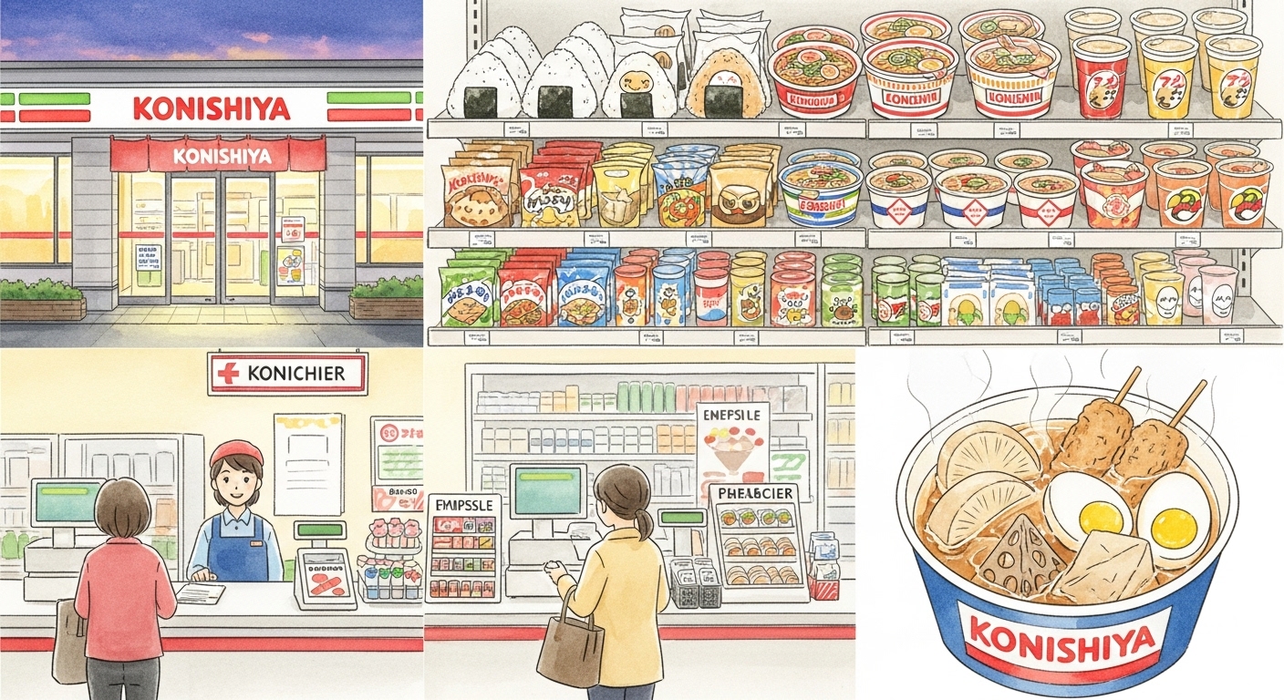 ガルパンファンが集うコンビニエンスストア小西屋の特別なイベント