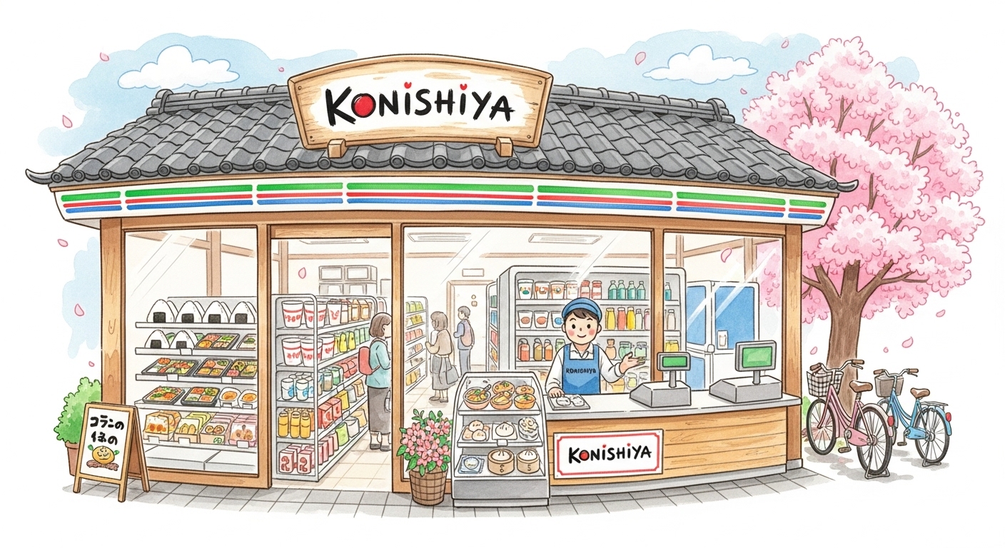 訪れた人々のクチコミから見えるコンビニエンスストア小西屋の温かさ