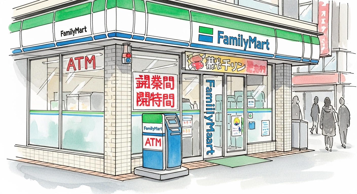 ファミマの店舗を活かしたJAのATMコンビニ利用のヒント