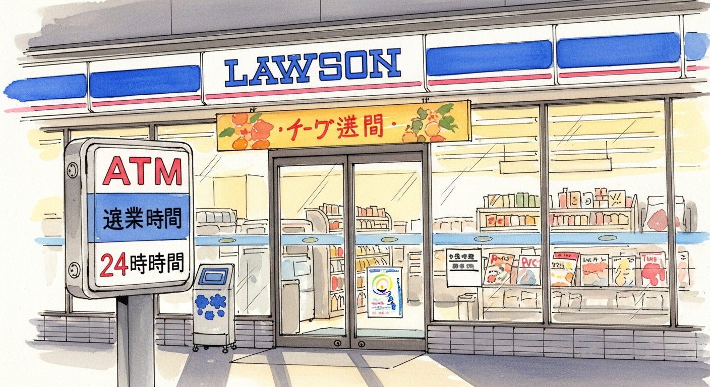 ローソンATMの基本利用時間をチェックしてスムーズに取引を楽しむ