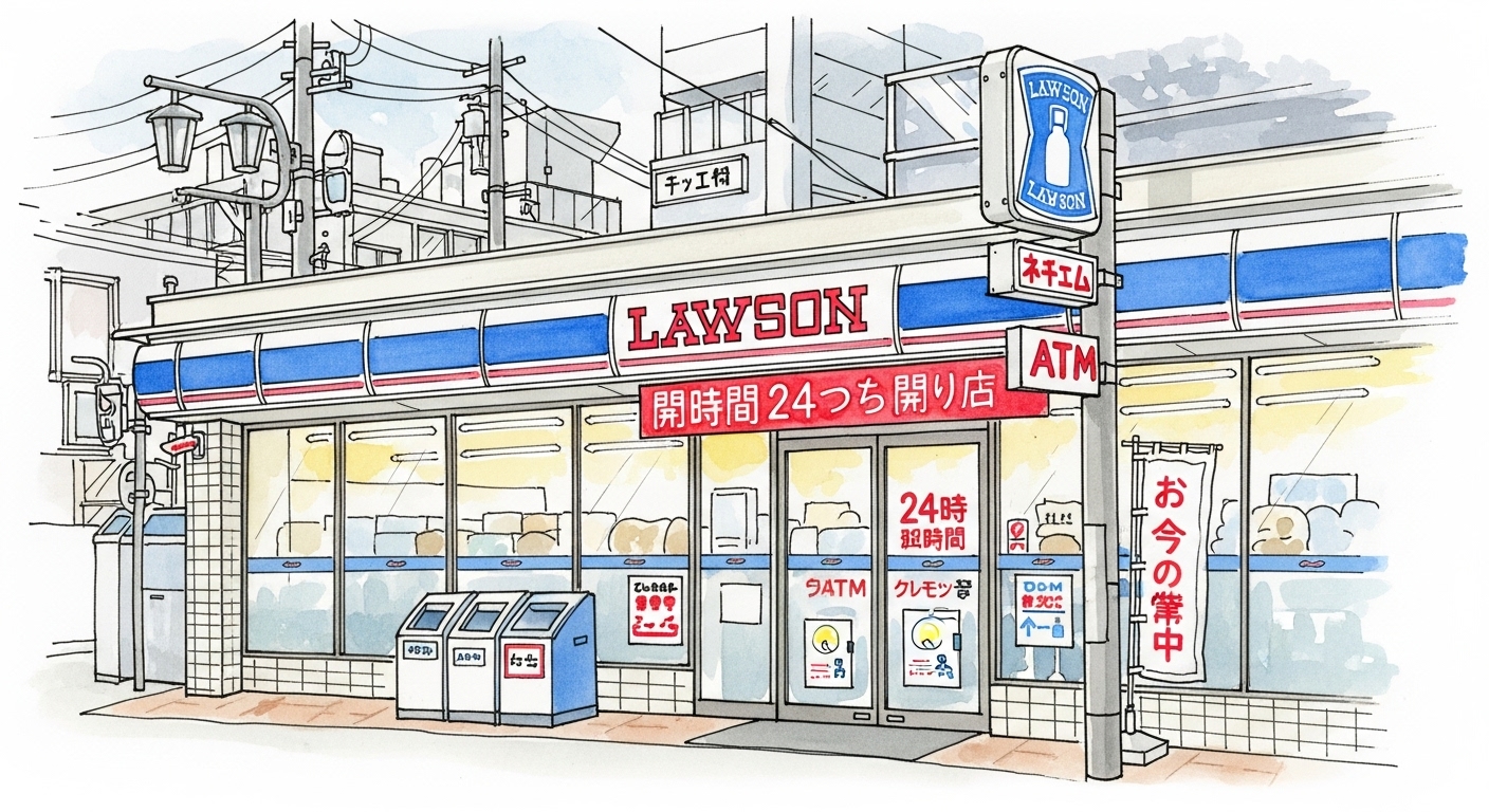 ローソンATMの24時間対応を活かしたJA口座の日常使い方