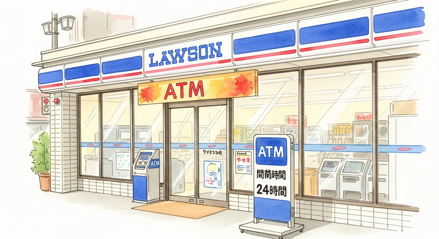 日曜日にローソンATMでJAバンクを活用するコツと注意点