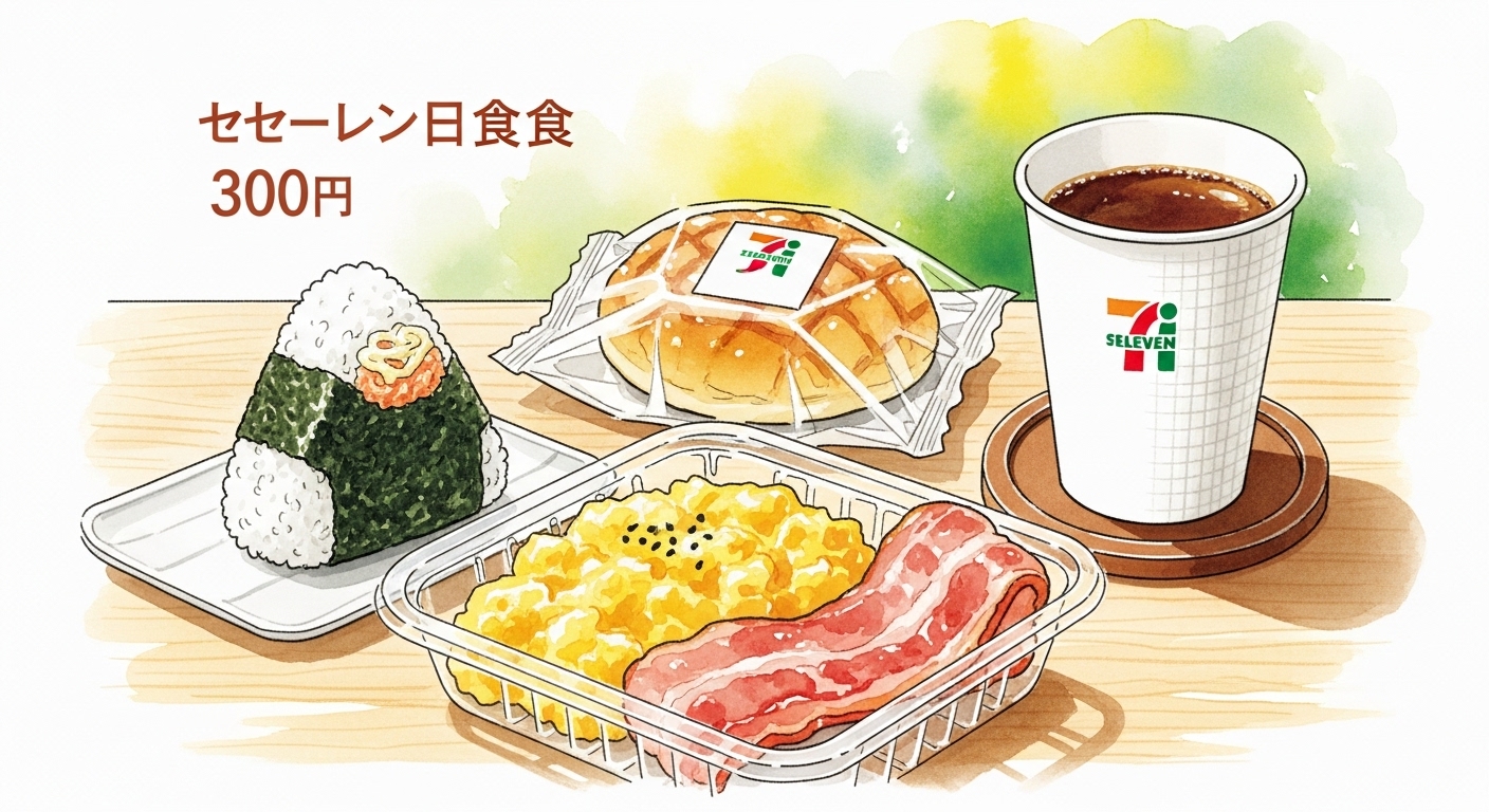セブンイレブンの朝食サンドイッチを300円前後で選ぶおすすめ