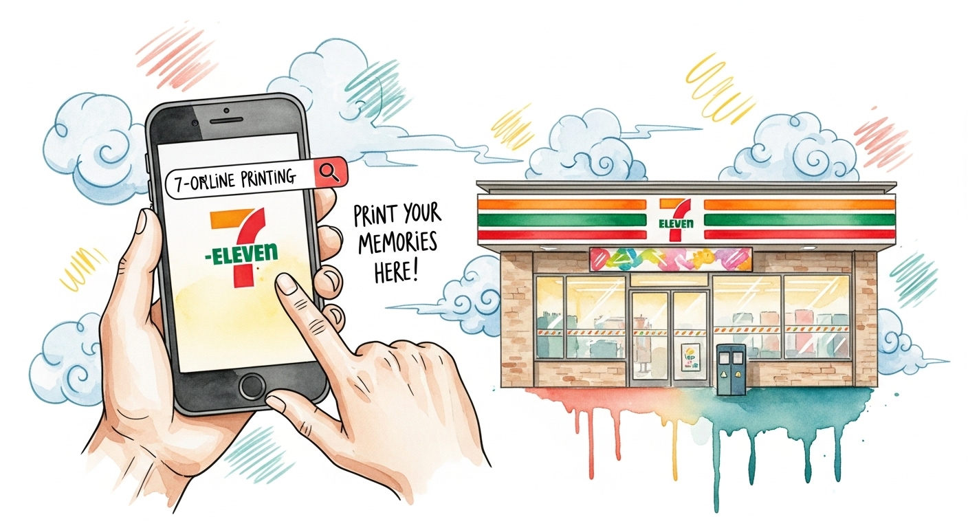 セブンイレブンでネットプリントをスマホから簡単に！やり方をわかりやすく解説